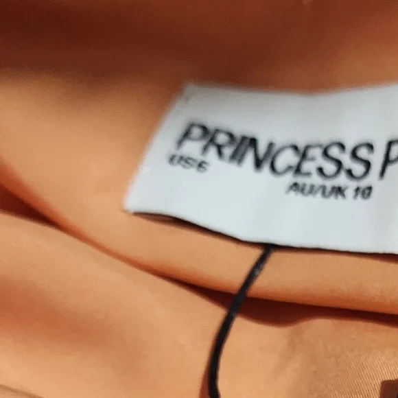 NWT Princess Polly Vibrant Orange Dress - Picture 2 of 5